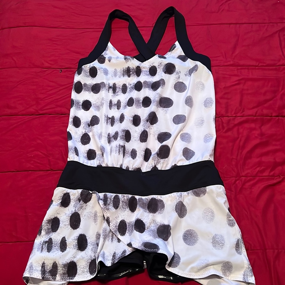 Lululemon Run: For Your Money Jumper
Seaside Dot White / Black / Black